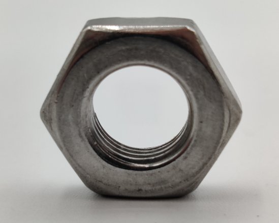ECROU HEXAGONAL BAS PAS DIN INOX A2 DIN 439B | FDI VISSERIE